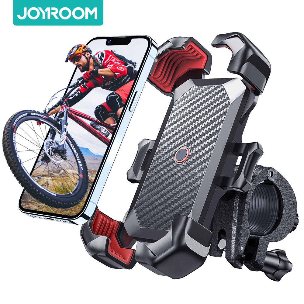 Joyroom ユニバーサル自転車電話ホルダー 360 度ビュー自転車電話ホルダー 4.7-7 インチ携帯電話スタンド耐衝撃ブラケット GPS クリップ