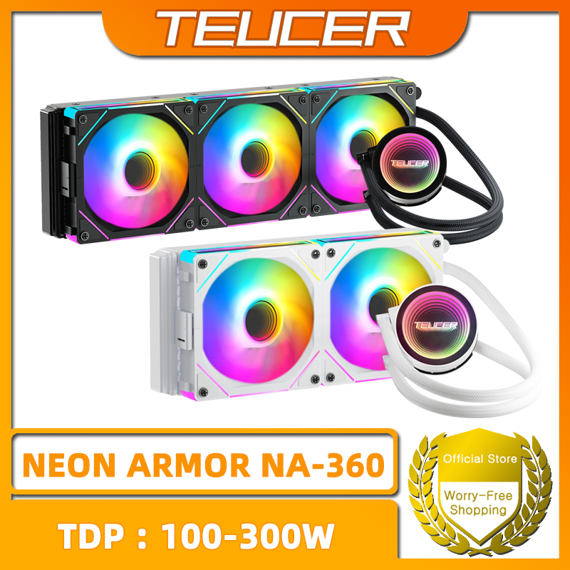 TEUCER NA-360 PC水冷ラジエーター X99マザーボードCPU液体冷却クーラー（Intel LGA 2011 1700 1200 1155 AMD AM4 AM5対応）