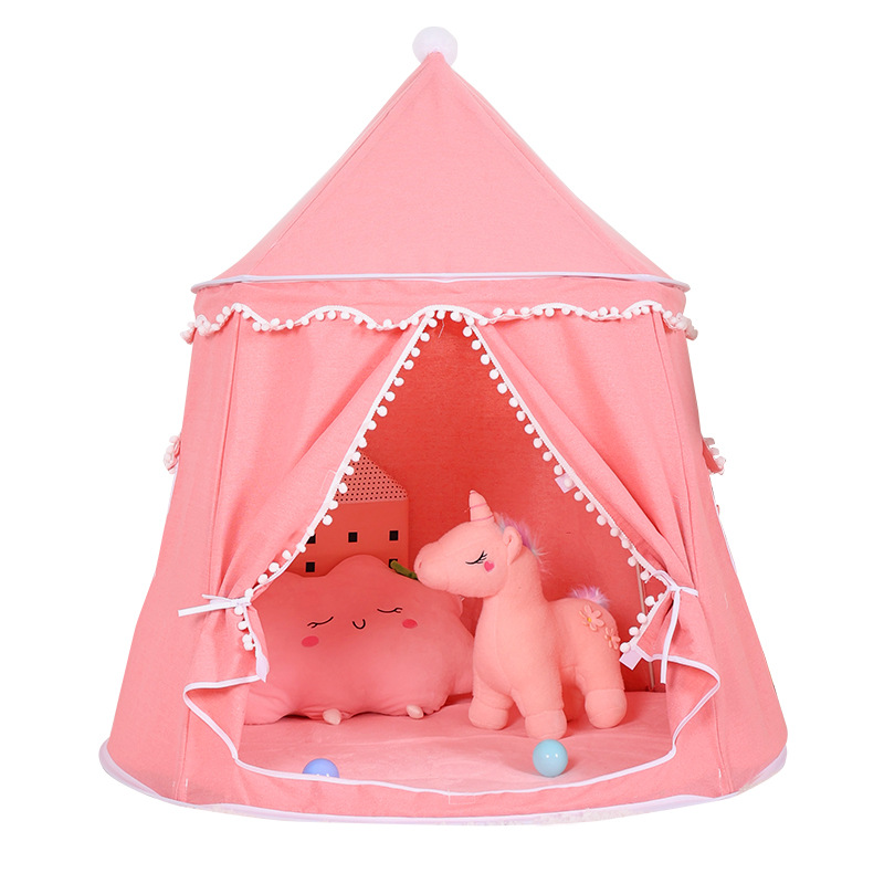 大型ティピーテント子供用折りたたみおもちゃのテント子供ままごとプリンセス城子供屋外ギフトおもちゃテント城