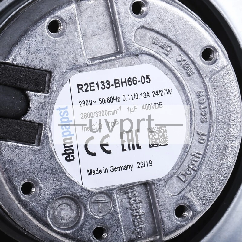 ドイツ ebmpapst R2E133-BH66-05 R2E133-BH66-26 R2E133-BH66-34 遠心分離機ファン