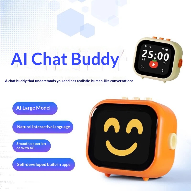 4G AI ロボット インテリジェント ボイスチャット ダイアログ インタラクティブ コンパニオン ロボット 電子玩具 ギフト 子供向け