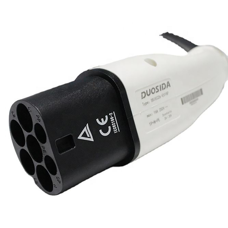 Duosida 工場 16A/32A IEC 62196-2 タイプ 2 単相/三相 EV 充電器プラグ 充電プラグ Ev コネクタ 充電ステーション