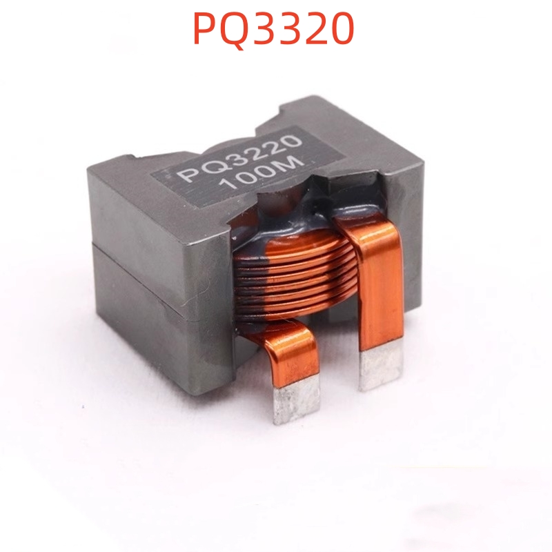 1 個高電流インダクタ 10uH 50A エネルギー貯蔵フィルタープラグインフラット銅線コアコイル PQ3320 パワーインダクタ
