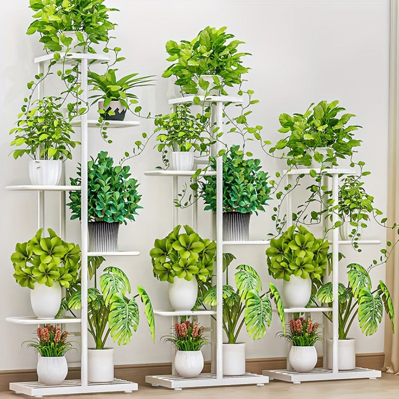 植物棚鉄鉢植え花植物スタンドラック複数植木鉢ホルダー棚屋内屋外プランターディスプレイオーガナイザー