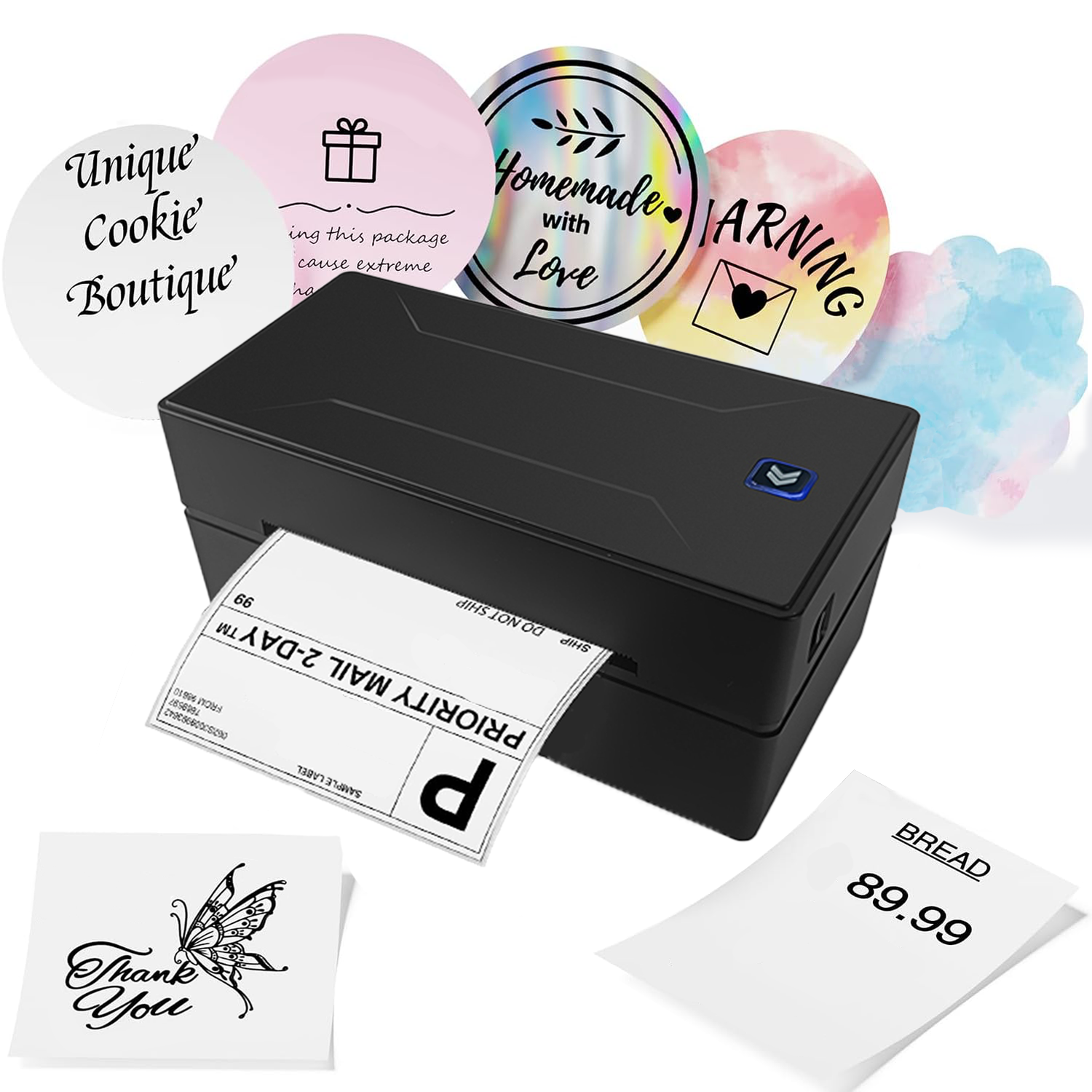Marklife サーマルラベルプリンター Bluetooth 対応出荷ラベルプリンター X4 D100 D200 4X6 インチ iPhone Android ウィンドウ用