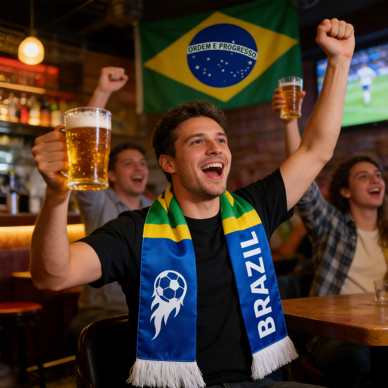 国家旗スカーフブラジルアルゼンチンフラグタッセルスカーフサッカーサッカーファンスポーツパーティーパーティー記念品