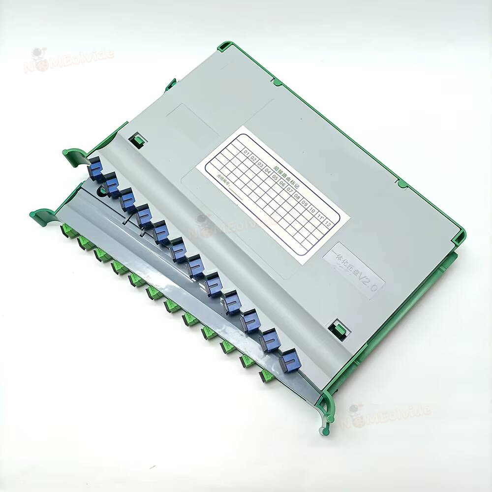 光ファイバースプライストレイ 30 SC 12 コア FTTH フュージョン APC ODF キャビネット分配統合モジュール