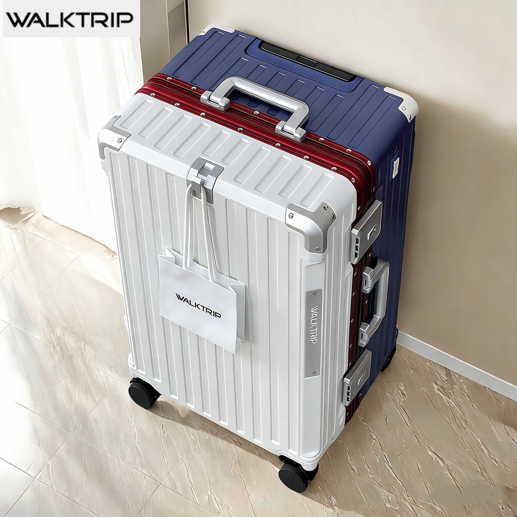 ローリング荷物大容量旅行スーツケースハードシェル厚みのある PC 素材アルミフレーム TSA ロック 20/24/26/28/30 インチ