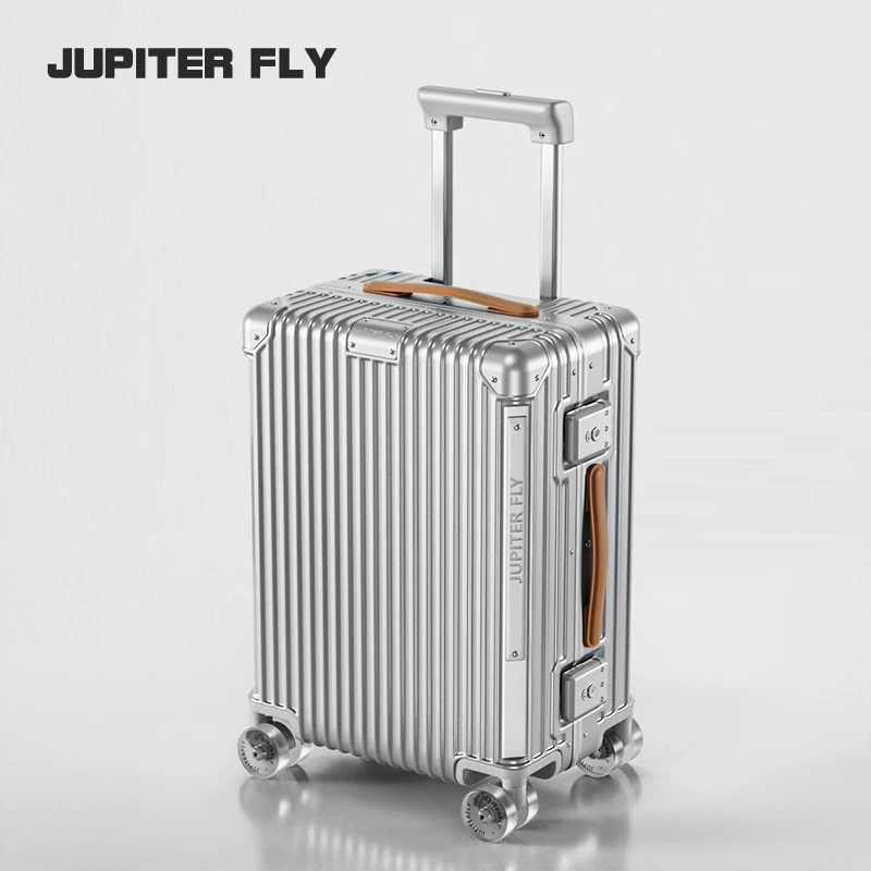 高級スーツケース高品質 PC 素材アルミフレーム TSA ロックトロリーケーススケートホイール 18/20/24/26/28 ローリング荷物
