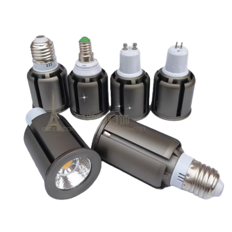 10 ピース/ロット LED スポットライト GU10 GU5.3 E27 E14 MR16 調光ランプ 6 ワット 9 ワット 10 ワット 12 ワット COB 110 V 220 V DC12V LED 電球スポットホーム照明