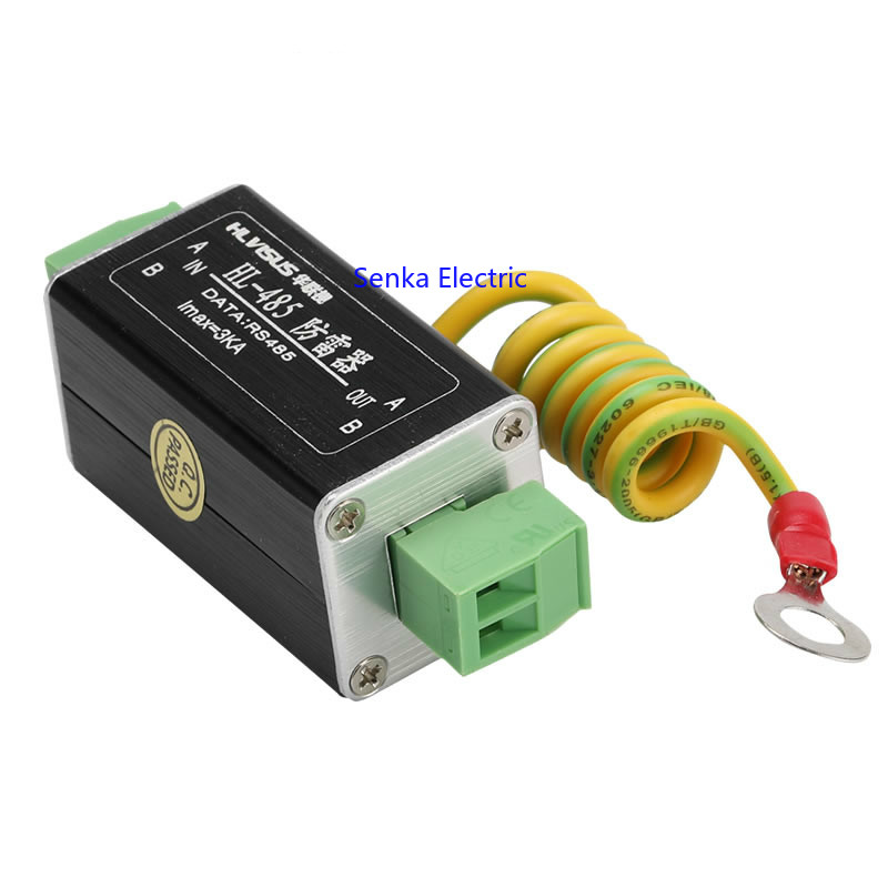 アナログ監視信号雷サージプロテクター TV RS485 5V 1.5 〜 3.0KA 低電圧 DC サージ保護避雷器