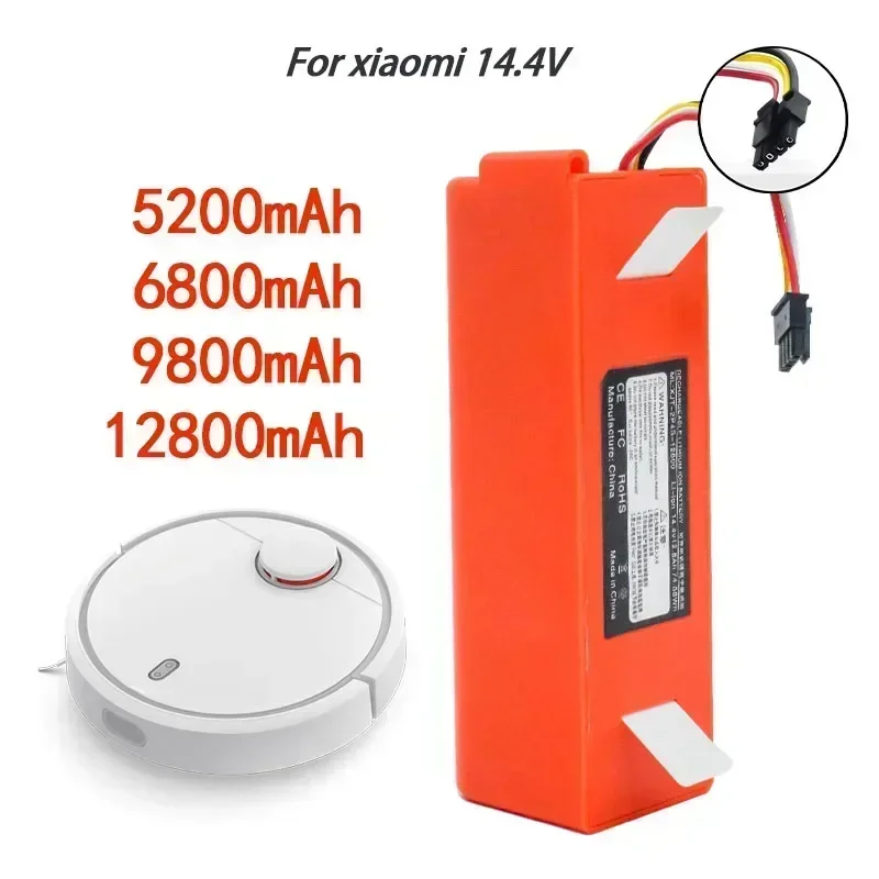 100% オリジナル BRR-2P4S-5200S ロボット掃除機の交換バッテリー Xiaomi Roborock S55 S60 S65 S50 S51 S5 最大 S6 部品