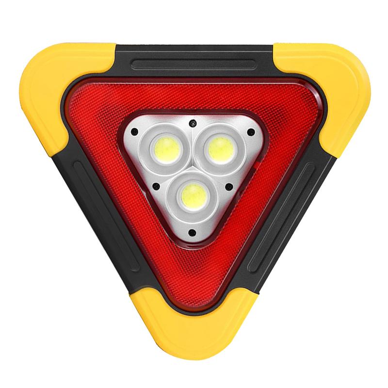 折りたたみ車警告三角ライトポータブル車非常灯 LED ソーラー自動警告三角形車両用品