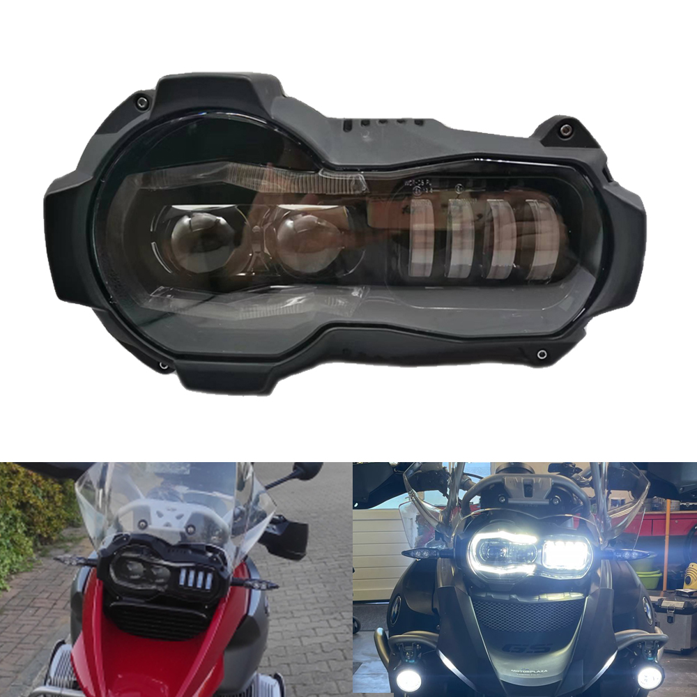 E9 マーク BMW GS 1200 LED ヘッドライトアセンブリ BMW R1200GS 2004-2013 LC R 1200GS ADV アドベンチャー R1200 GS オートバイ LED ライト