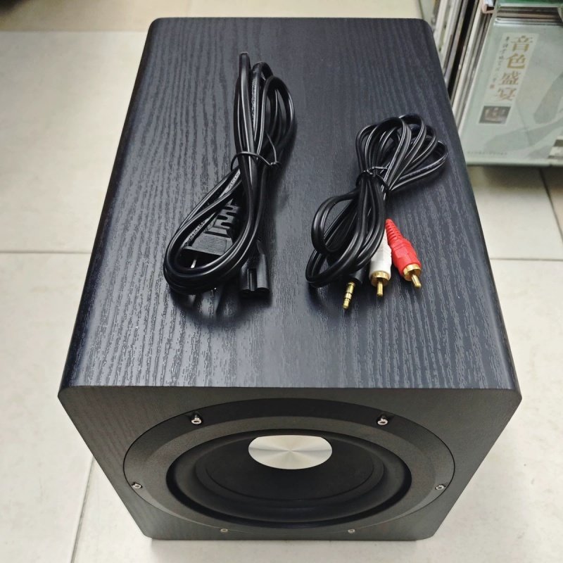 Ibass SU650D 100 ワットハイパワーサブウーファーホームシアターハイファイ低音 6.5 インチ木製アクティブサブウーファー 110 V-220 V ワイド電圧