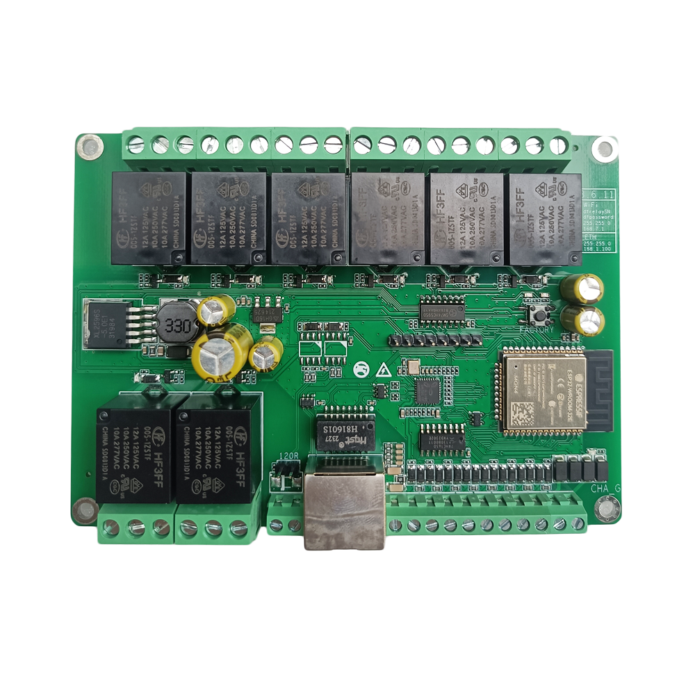 イーサネットリレーネットワーク Wifi スイッチ Modbus MQTT TCP UDP Web HTTP スケジュールタスク CAN RS485 CoAP Domoticz タイマーモジュール