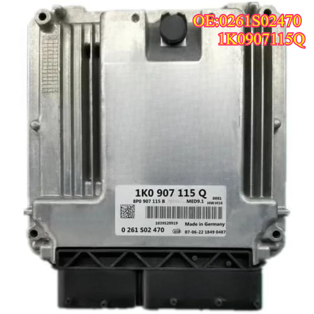 オリジナル高品質新 0261S02470 1K0907115Q エンジン Ecu コンピュータボード電子制御ユニットアウディ Vw
