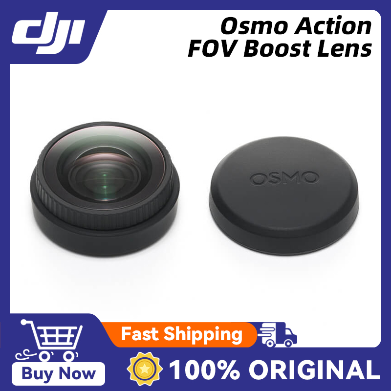 DJI Osmo Action FOV Boost レンズは、Action 5 Pro の FOV を 182 に拡張 DJI Osmo Action 5 Pro の新しいオリジナルアクセサリー在庫あり