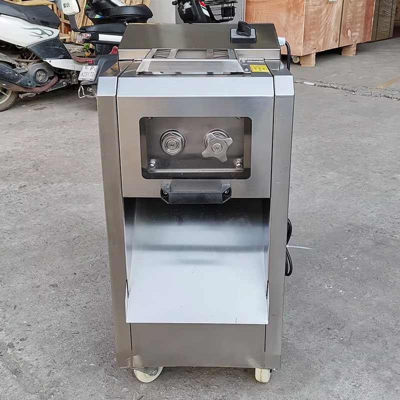 商業電気肉スライサー肉カッター機デリ、ベーコン、ハム用のカスタマイズされた厚さのブレード