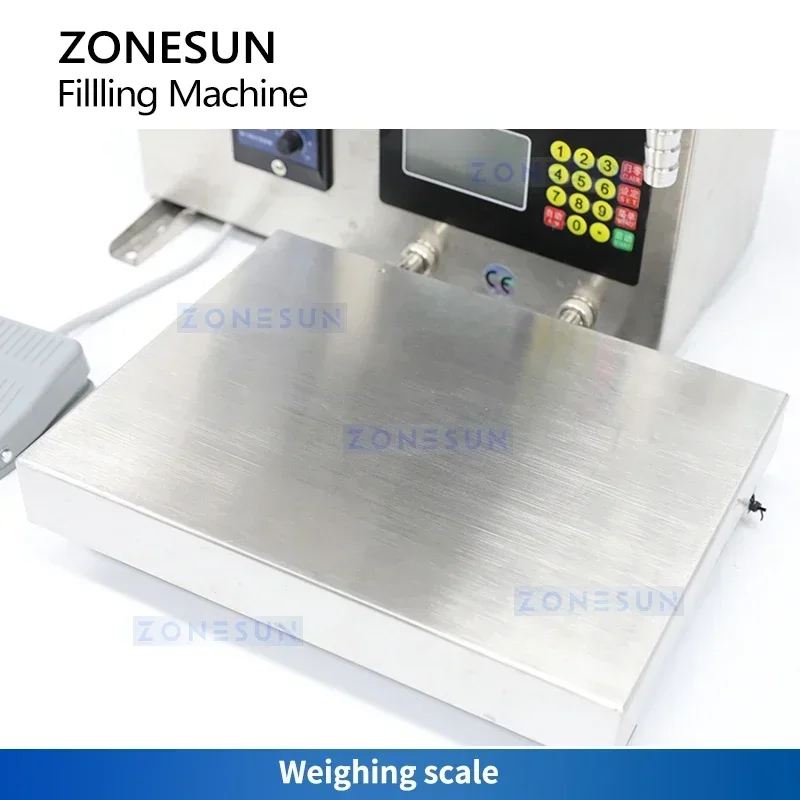 Zonesun ZS-RPW35L 卓上計量充填機正味重量充填機計量充填システムロータリーローブポンプ充填装置