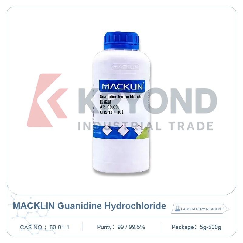 MACKLIN グアニジン塩酸塩化学試薬 CAS 50 01 1 タンパク質研究生化学アッセイ試験サンプル調製用 5g 500g