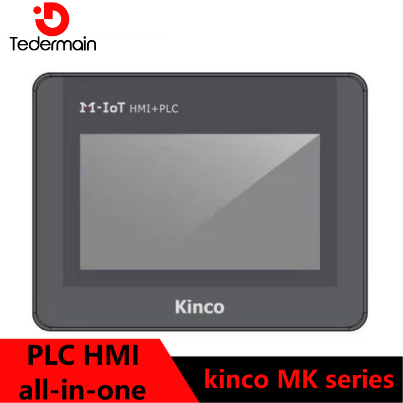 Kinco 7 "HMI PLC オールインワン MK043E-20DT MK070E-33DT タッチスクリーンプログラマブルコントローラ統合パネルサポートリモート