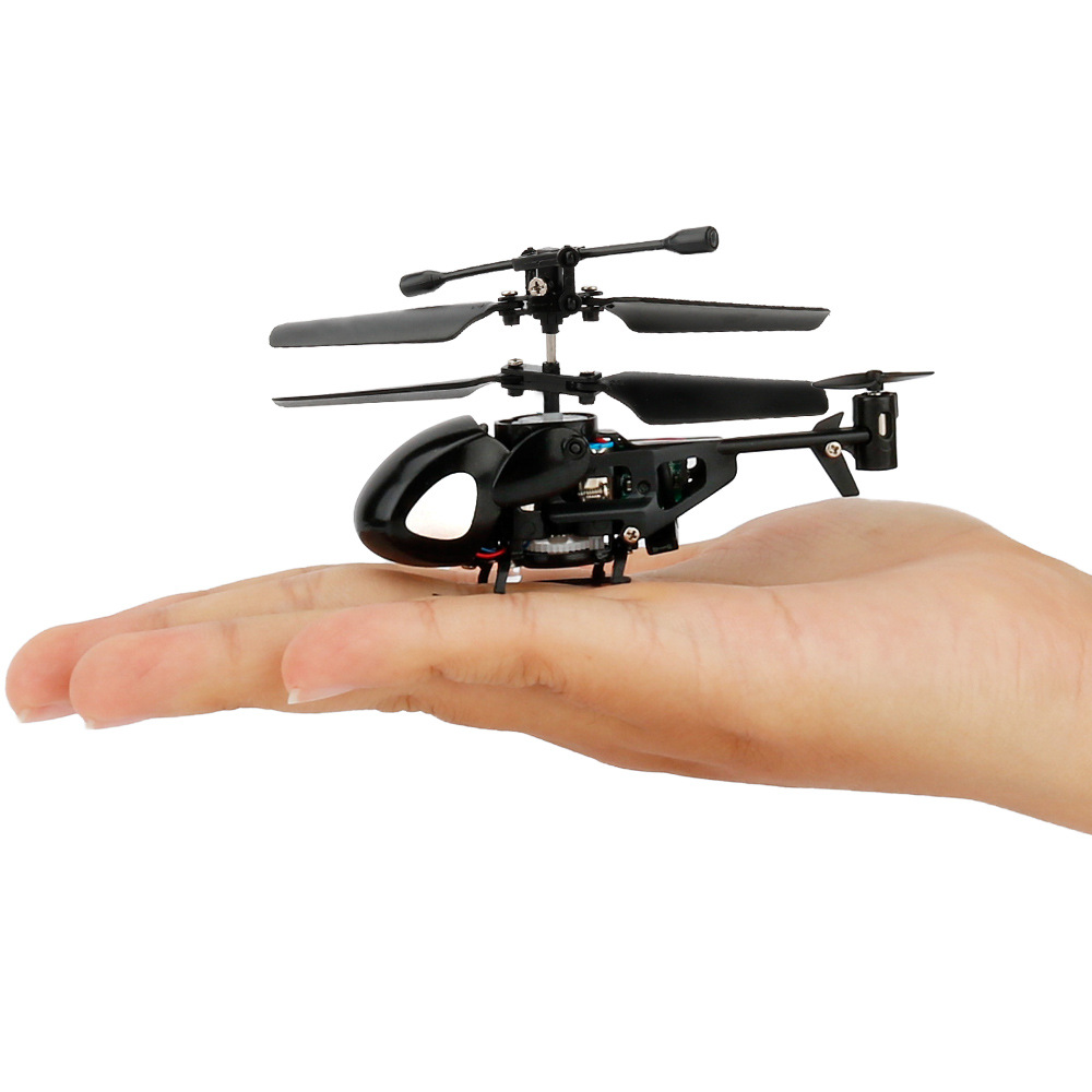 2.4 グラムミニ RC ヘリコプターブラックマイクロドローンポケット RC Quadcopter 赤外線プロフェッショナルモデル小型ドローンギフトおもちゃ子供のため