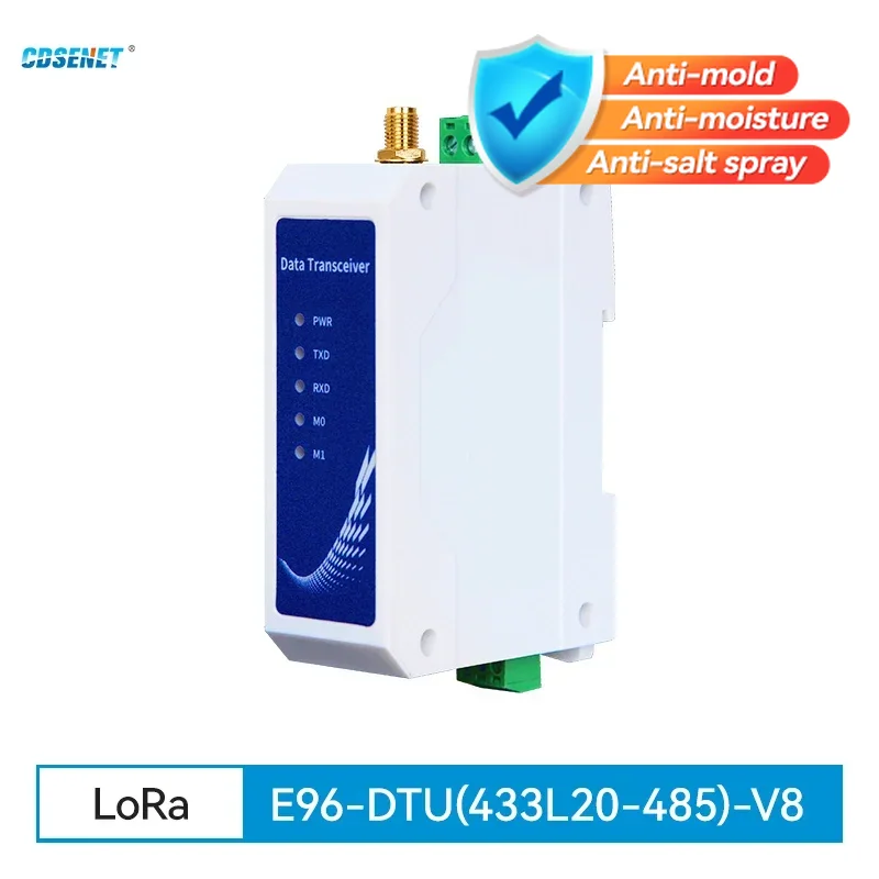 LoRa RS485 ワイヤレスモデム 433Mhz 20dbm E96-DTU(433L20-485) CDSENET 3km 長距離ラジオ局トランシーバー送信機受信機