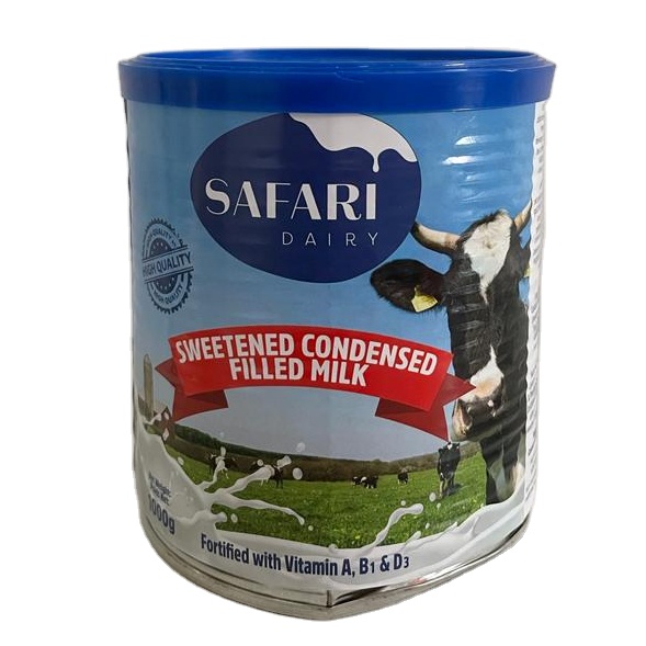 Sweetened Condensed Milk Box 1000g (Protein 1.5% 29% Fat Content) Sterilized Fruity Flavor HACCP Certified Alimenco Brand