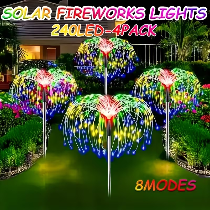 6 パック屋外ソーラーガーデンライト LED ガーデンライト 8 照明モード中庭ランプ IP65 ソーラー景観ライト