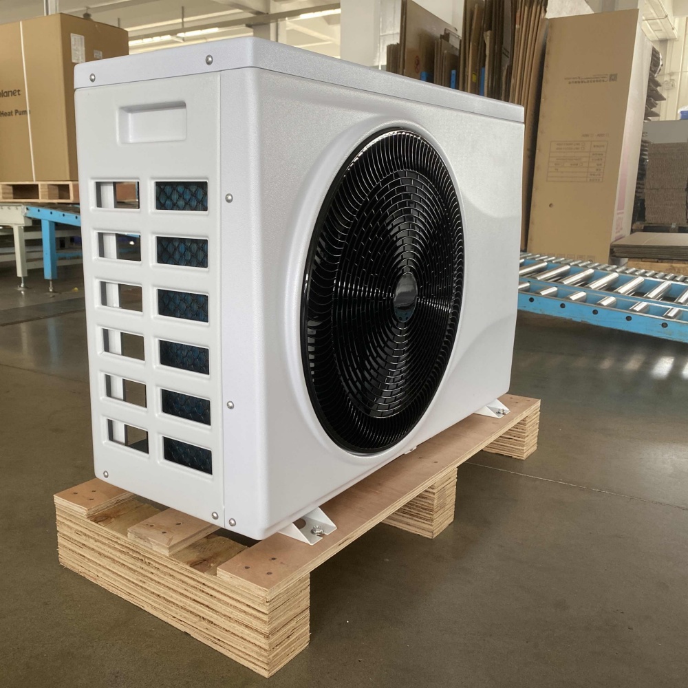 超人気の DC インバーター R32 空気源ヒートポンプ屋外スパヒーター水泳プール暖房冷却水ヒーター