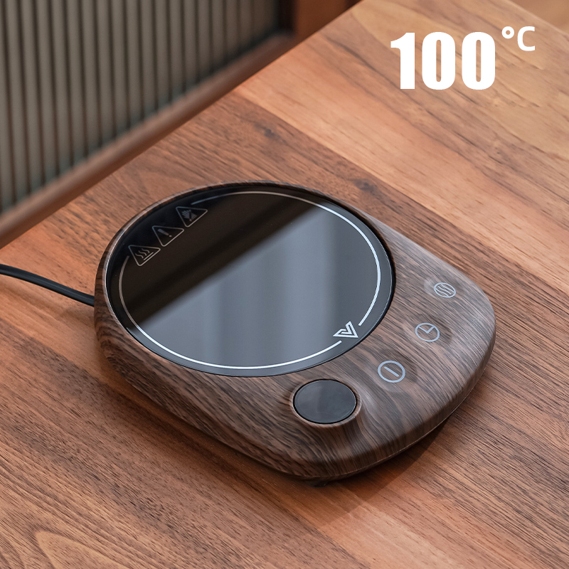 200 ワットカップヒーターコーヒーマグウォーマー 100 °C ホットティーメーカーウォーマーコースター加熱パッド 5 ギアカップヒーターコーヒーミルクティー 220V