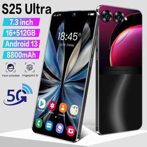 S25 ULTRA 7.3インチ 16GB+1TB 48MP+108MP お手頃価格のスマートフォン 5G対応 Androidスマートフォン 携帯電話・スマートフォン