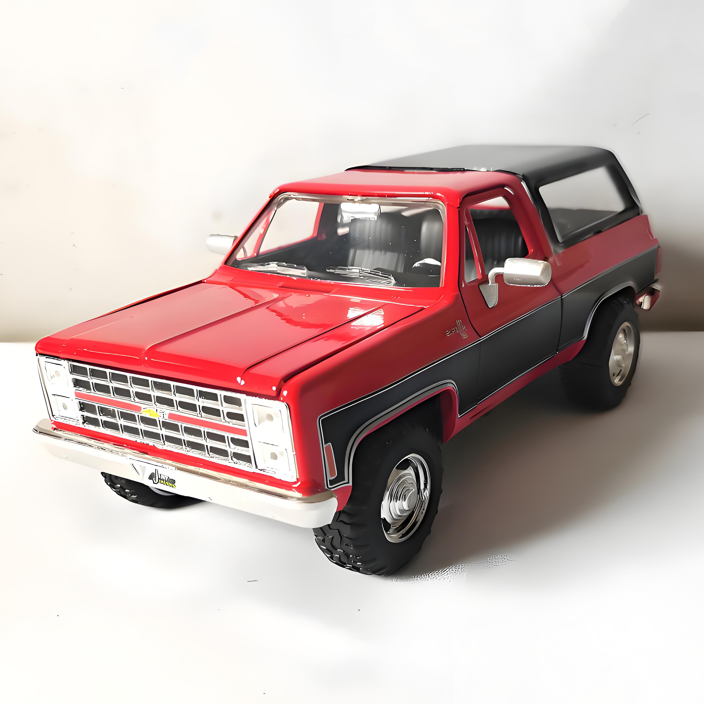 JADA 1:24 シボレー ブレイザー 1980 SUV 合金車ダイキャスト