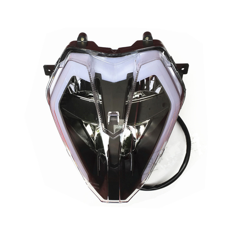 オートバイフロントヘッドライトアセンブリ Keeway RKF125 RKF 125 ヘッドライト