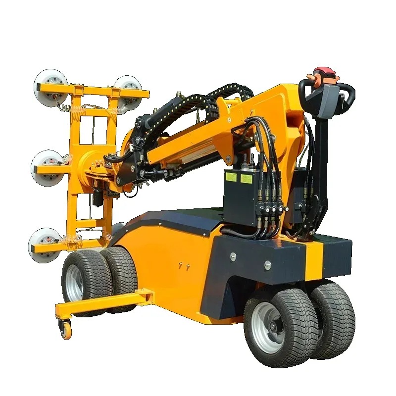YG カスタマイズされた 300kg 600kg 800kg ガラスリフター自走式電気ガラスロボット真空吸引リフト窓の設置用