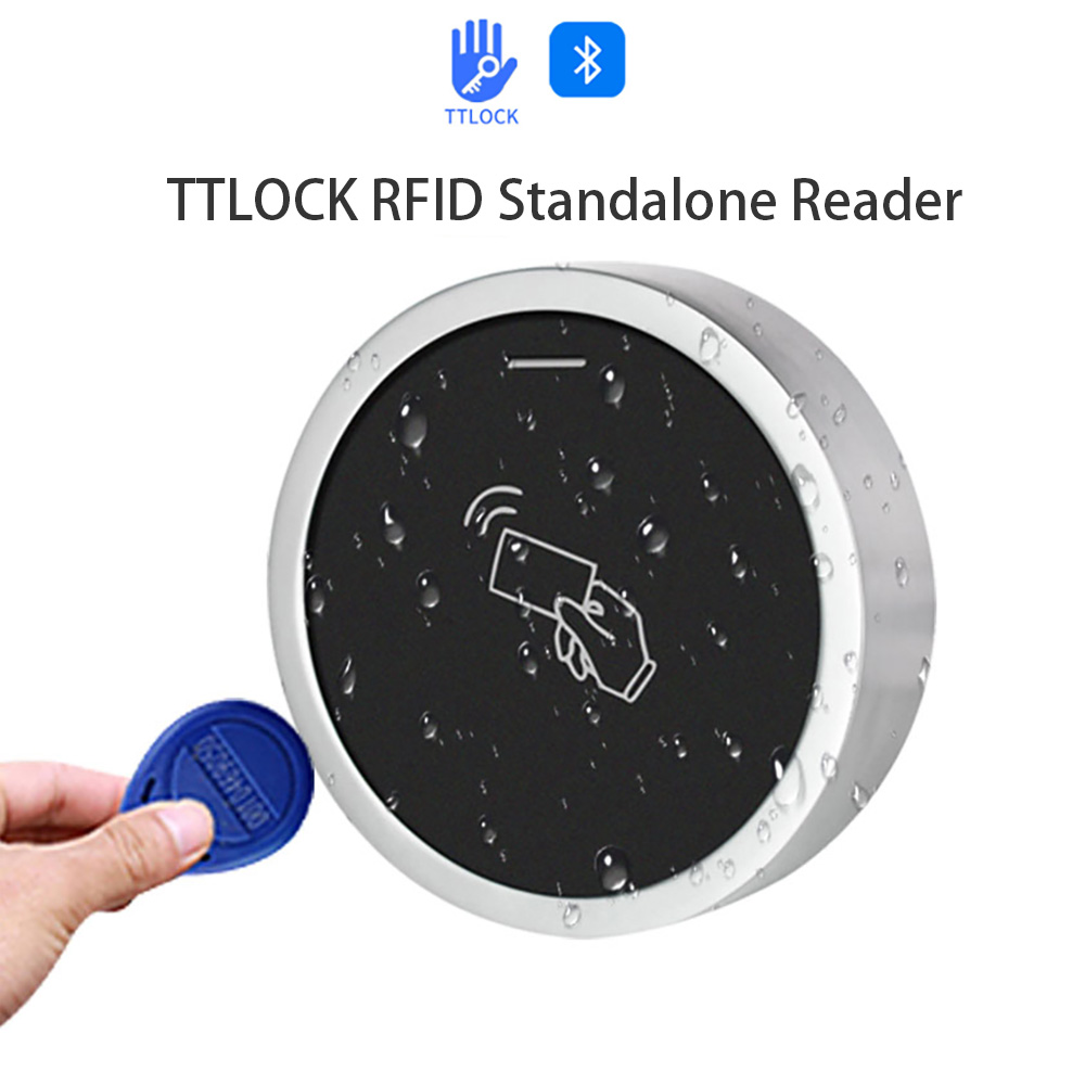 S7-BT TTLOCK Bluetooth RFID アクセス制御キーパッドスマートフォンエントリー防水 13.56Mhz RFID カードリーダードアゲートオープナー