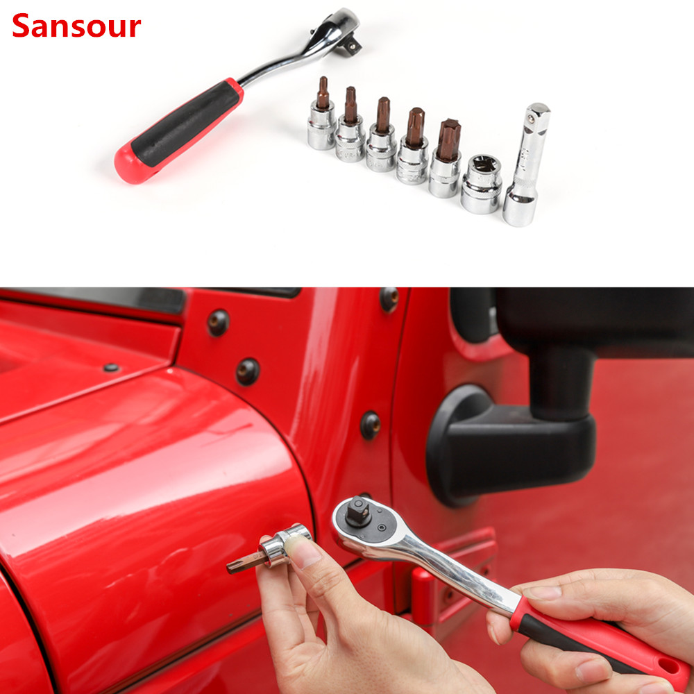 Sansour 卸売バルク価格小売修理特別な分解ツールレンチドライバージープラングラー JK JL JT 2007-2026