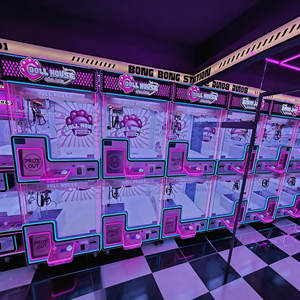 クレーンゲーム　業務用アーケードゲーム機　コイン式ゲーム機　抽選機　LEDクレーンゲーム　コイン式クレーンゲーム
