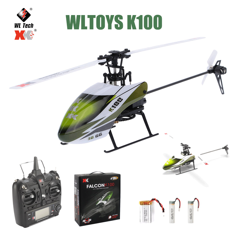 オリジナル Wltoys XK K100 RC ドローン 2.4 グラム 6CH 3D 6 グラムモードブラシモーターリモコン RC ヘリコプター Quadcopter キッズギフトおもちゃ