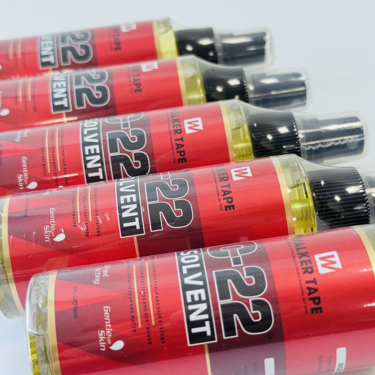 4 FL OZ 118 ミリリットルウォーカーテープ C-22 溶剤リムーバーレーステープウィッグとリムーバーヘアエクステンションリムーバーヘアプロテーゼクリーナー用