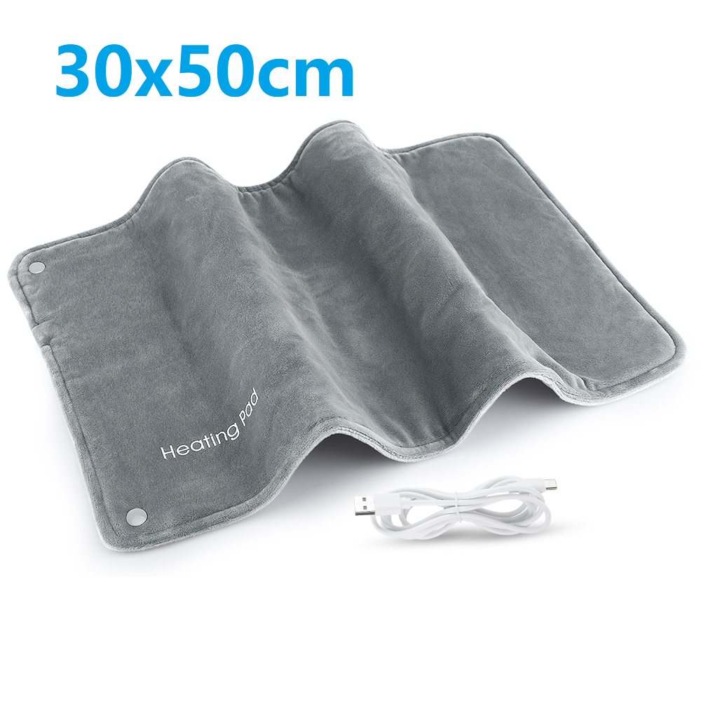 30*50cm Heating Pad 50℃ Heat GrapheneThermostat Hand Warmer Winter Office Hand Warming Artifact Hand Warming Bag for Body Pad