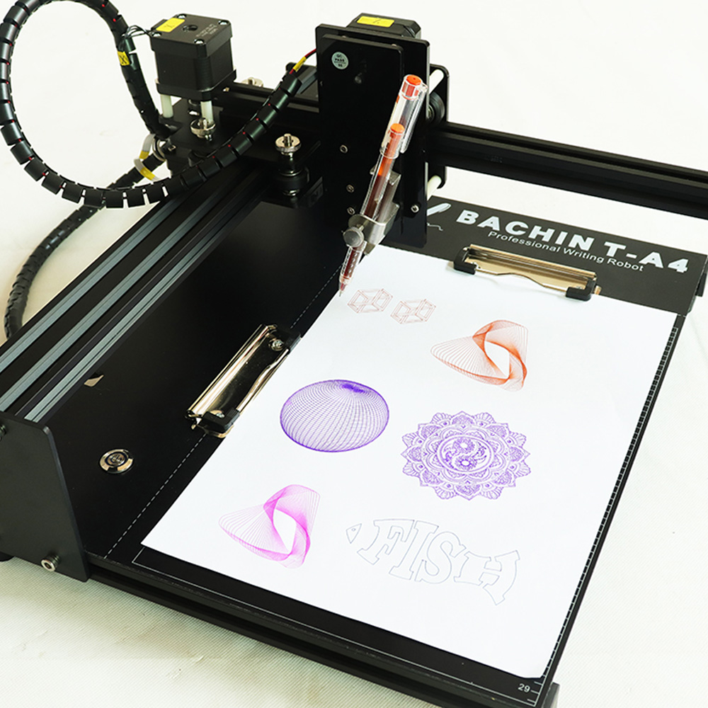 インテリジェント自動筆記ロボット 自動コピー タイプライターライティング レッスンプラン 絵画模倣 手書きコピー