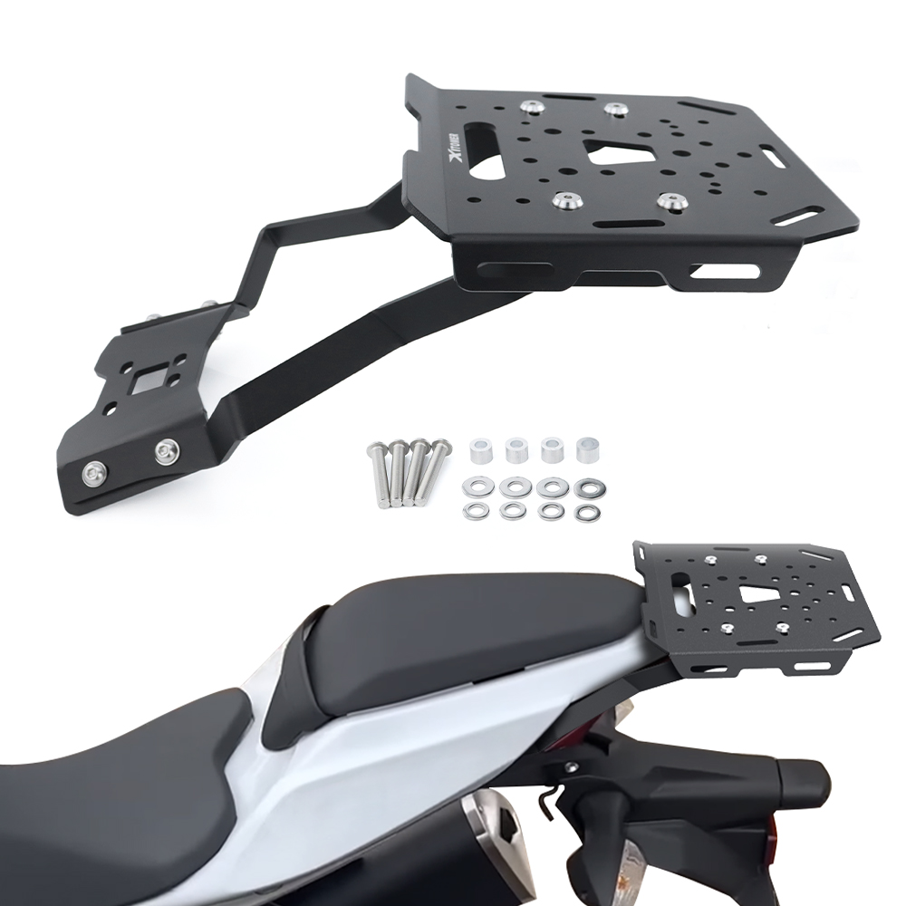 オートバイリア荷物ラックカーゴリアキャリアサポートホルダーブラケットテール NINJA250 Z250 NINJA400/500 Z400 Z500 カワサキ