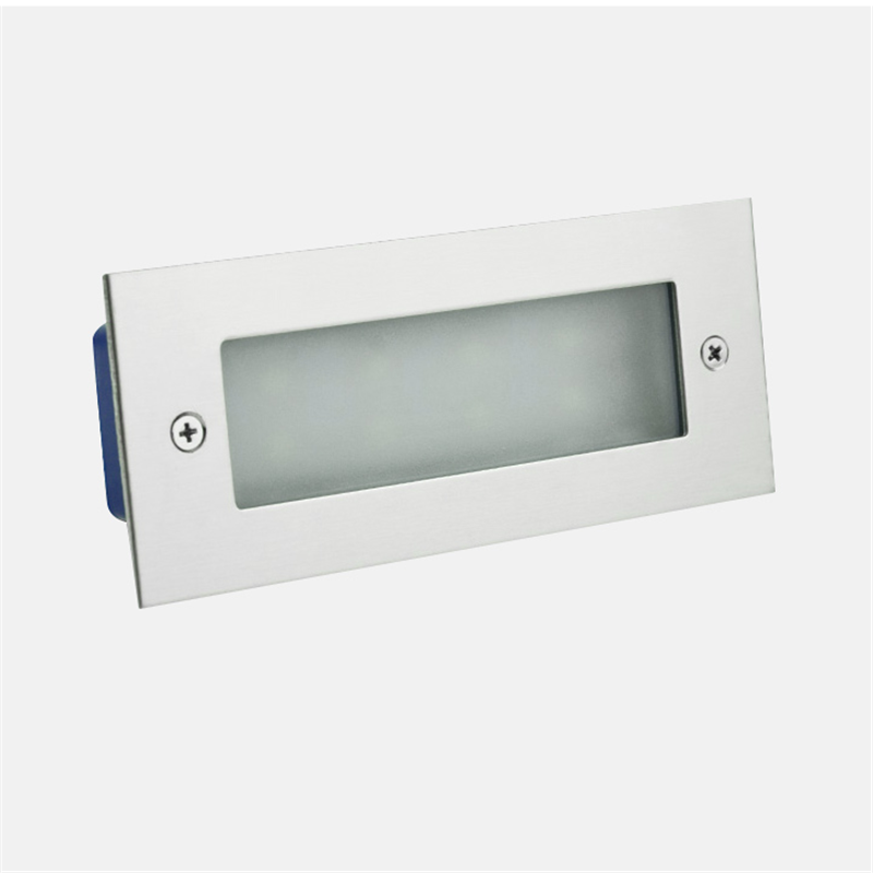 凹型 LED 階段ライト IP65 5 ワット防水アルミ壁ランプフロアランプ庭のパス埋設庭照明 AC110 220V