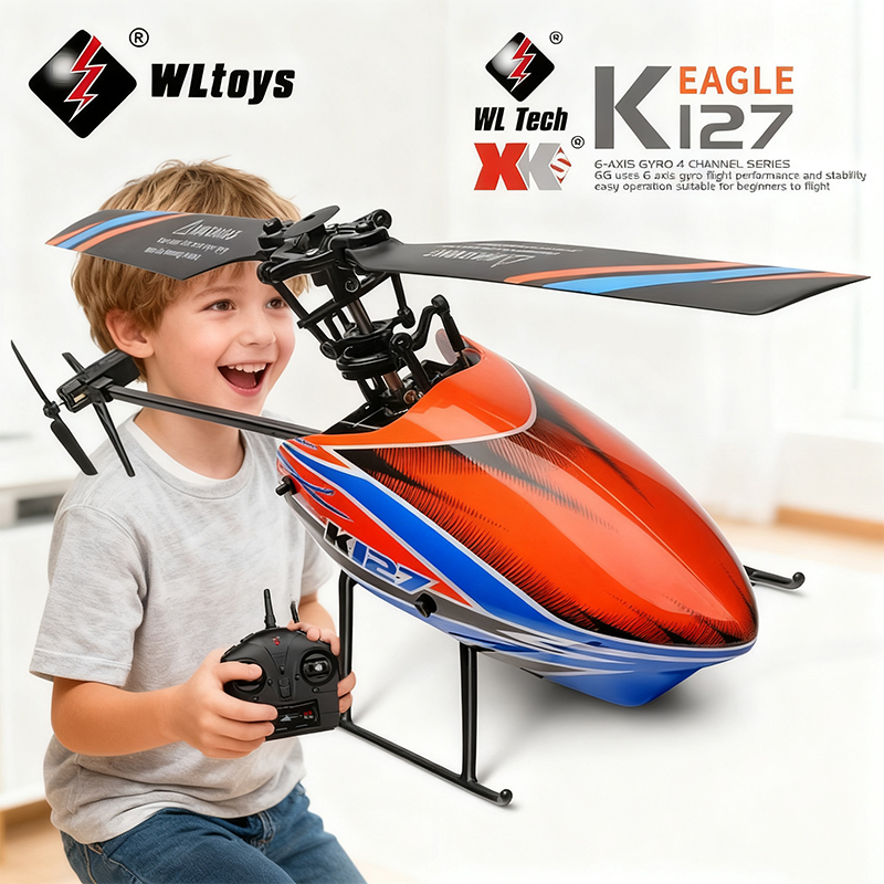 WLtoys XK K200 k127 RC ヘリコプター 4CH 2.4 グラムリモートコントロール飛行機オプティカルフローポジショニング空気圧固定高飛行機おもちゃ