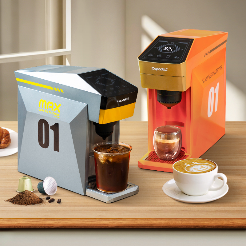 KカップポッドネスオリジナルカプセルDGカプセルと挽いたコーヒーに対応した4-in-1エスプレッソマシン