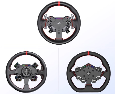 PXN WAS / WCS R2 / WDS R2 ステアリングホイール レーシングシミュレーター交換パネル レーシングゲーム周辺機器