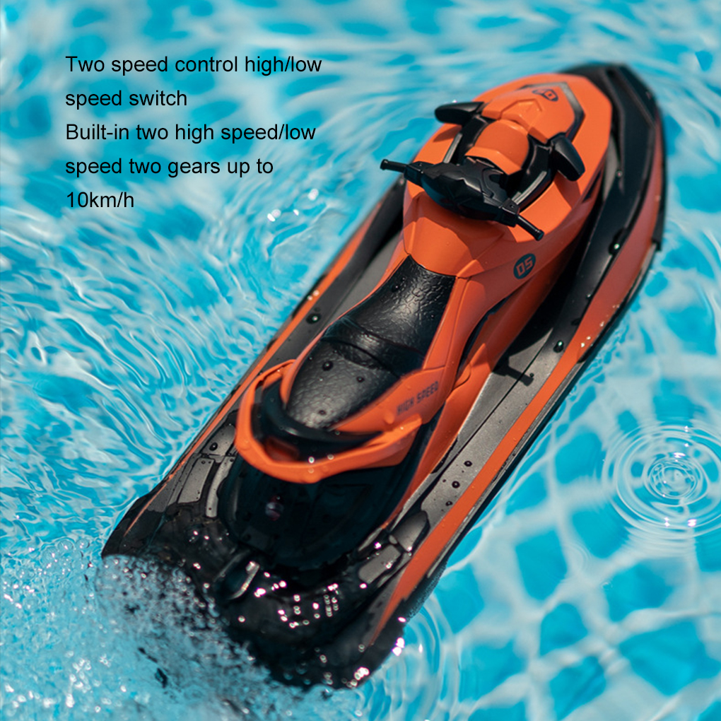 ミニジェットスキー高速 RC モーターボート防水高速 Rc おもちゃシミュレーション本体リモートコントロールボート子供のためのギフト