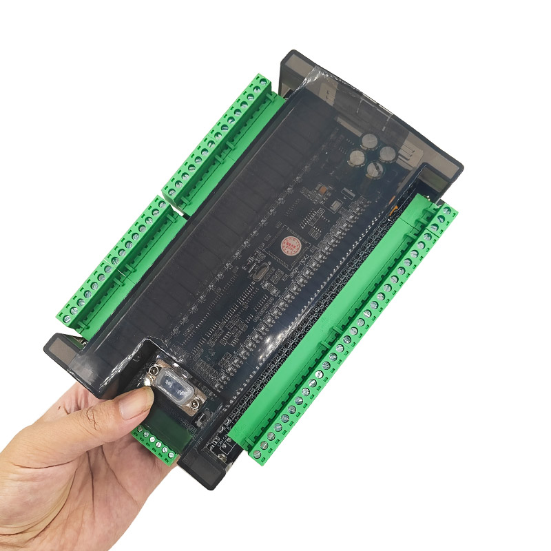 FX3U プログラマブルロジックコントローラ 48MR 48MT 24 入力 24 出力 RS232 RS485 38400bps リレートランジスタ 6AD 2DA